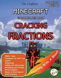 Abbildung von: Minecraft Coloring Math Book Cracking Fractions Grades 5-8 Ages 9-12 - STEM mindset, LLC