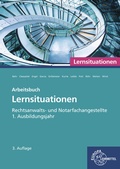 Cover: Rechtsanwalts- und Notarfachangestellte, Lernsituationen 1. Ausbildungsjahr - Europa-Lehrmittel