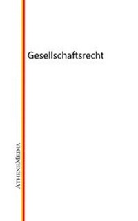 Abbildung von: Gesellschaftsrecht - AtheneMediaRECHT
