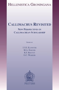 Enlarge image Cover: Callimachus Revisited - Peeters Publishers