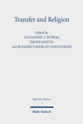 Cover: Transfer and Religion - Mohr Siebeck