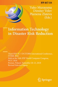Abbildung von: Information Technology in Disaster Risk Reduction - Springer