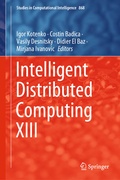 Cover: Intelligent Distributed Computing XIII - Springer