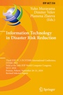 Cover: Information Technology in Disaster Risk Reduction - Springer