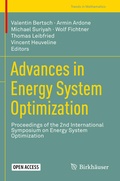 Cover: Advances in Energy System Optimization - Birkh&auml;user