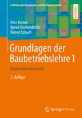 Cover: Grundlagen der Baubetriebslehre 1 - Springer Vieweg