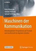 Cover: Maschinen der Kommunikation - Springer Vieweg