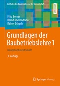 Cover: Grundlagen der Baubetriebslehre 1 - Springer Vieweg