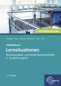 Cover: Rechtsanwalts- und Notarfachangestellte, Lernsituationen 2. Ausbildungsjahr - Europa-Lehrmittel