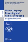 Cover: Natural Language Processing and Chinese Computing - Springer