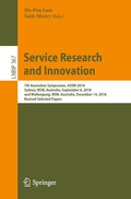 Cover: Service Research and Innovation - Springer