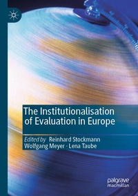 Enlarge image Cover: The Institutionalisation of Evaluation in Europe - Palgrave Macmillan