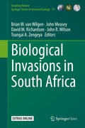 Cover: Biological Invasions in South Africa - Springer