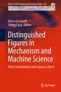 Cover: Distinguished Figures in Mechanism and Machine Science - Springer