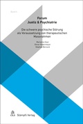 Bild: Die schwere psychische St&ouml;rung als Voraussetzung von therapeutischen Massnahmen - St&auml;mpfli Verlag AG