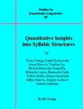 Cover: Studies in Quantitative Linguistics 30 - RAM-Verlag