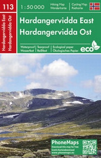 Abbildung von: Hardangervidda Ost, Wander - Radkarte 1 : 50 000 - Freytag-Berndt und ARTARIA
