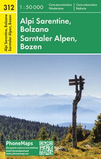 Abbildung von: Sarntaler Alpen, Bozen, Wander - Radkarte 1 : 50 000 - Freytag-Berndt und ARTARIA