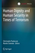 Bild: Human Dignity and Human Security in Times of Terrorism - T.M.C. Asser Press