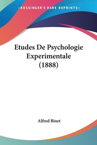 Bild: Etudes De Psychologie Experimentale (1888) - Kessinger Publishing