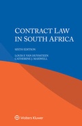 Bild: Contract Law in South Africa - Kluwer Law International