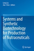 Cover: Systems and Synthetic Biotechnology for Production of Nutraceuticals - Springer
