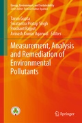 Cover: Measurement, Analysis and Remediation of Environmental Pollutants - Springer