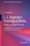 Bild: L. S. Vygotsky's Pedological Works - Springer