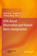 Cover: AFM-Based Observation and Robotic Nano-manipulation - Springer