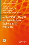 Cover: Measurement, Analysis and Remediation of Environmental Pollutants - Springer