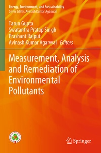 Abbildung von: Measurement, Analysis and Remediation of Environmental Pollutants - Springer