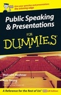 Cover: Public Speaking and Presentations for Dummies, UK Edition - Wiley