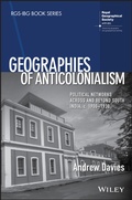 Cover: Geographies of Anticolonialism - Wiley-Scrivener