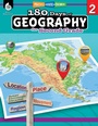 Cover: 180 Days (TM): Geography for Second Grade - Shell Educational Publishing