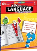 Cover: 180 Days (TM): Language for First Grade - Shell Educational Publishing