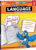 Cover: 180 Days (TM): Language for Third Grade - Shell Educational Publishing