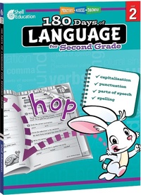 Enlarge image Cover: 180 Days (TM): Language for Second Grade - Shell Educational Publishing