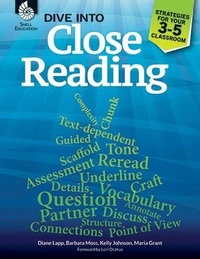 Enlarge image Cover: Dive into Close Reading - Shell Educational Publishing