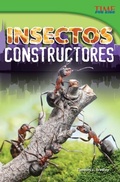 Cover: Insectos constructores - Teacher Created Materials, Inc