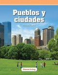 Cover: Pueblos y ciudades - Teacher Created Materials, Inc