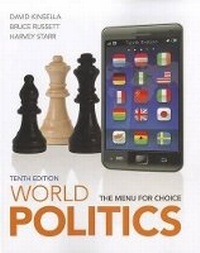 Enlarge image Cover: World Politics : The Menu for Choice - CENGAGE Learning Custom Publishing
