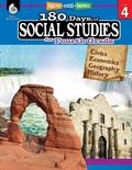 Cover: 180 Days (TM): Social Studies for Fourth Grade - Shell Educational Publishing