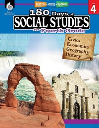 Abbildung von: 180 Days (TM): Social Studies for Fourth Grade - Shell Educational Publishing