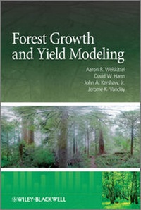 Abbildung von: Forest Growth and Yield Modeling - Wiley