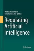 Cover: Regulating Artificial Intelligence - Springer