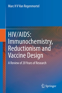 Cover of  HIV/AIDS: Immunochemistry, Reductionism and Vaccine Design - Springer