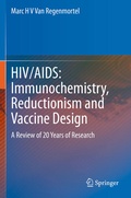 Cover: HIV/AIDS: Immunochemistry, Reductionism and Vaccine Design - Springer