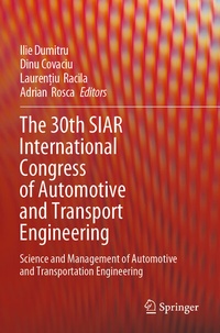 Abbildung von: The 30th SIAR International Congress of Automotive and Transport Engineering - Springer