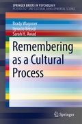 Cover: Remembering as a Cultural Process - Springer