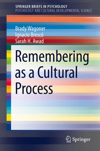 Enlarge image Cover: Remembering as a Cultural Process - Springer